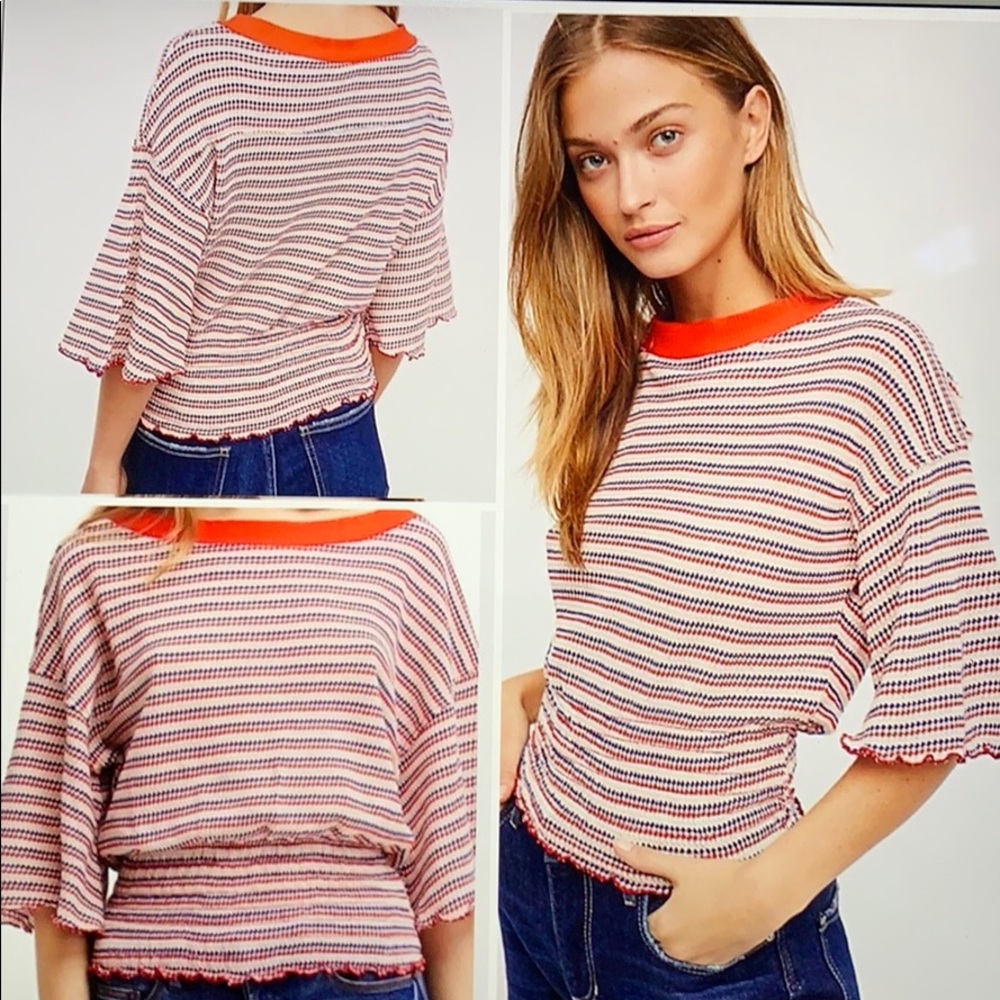 NWT Free People Ebony Tee